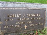 Crowley, Robert J